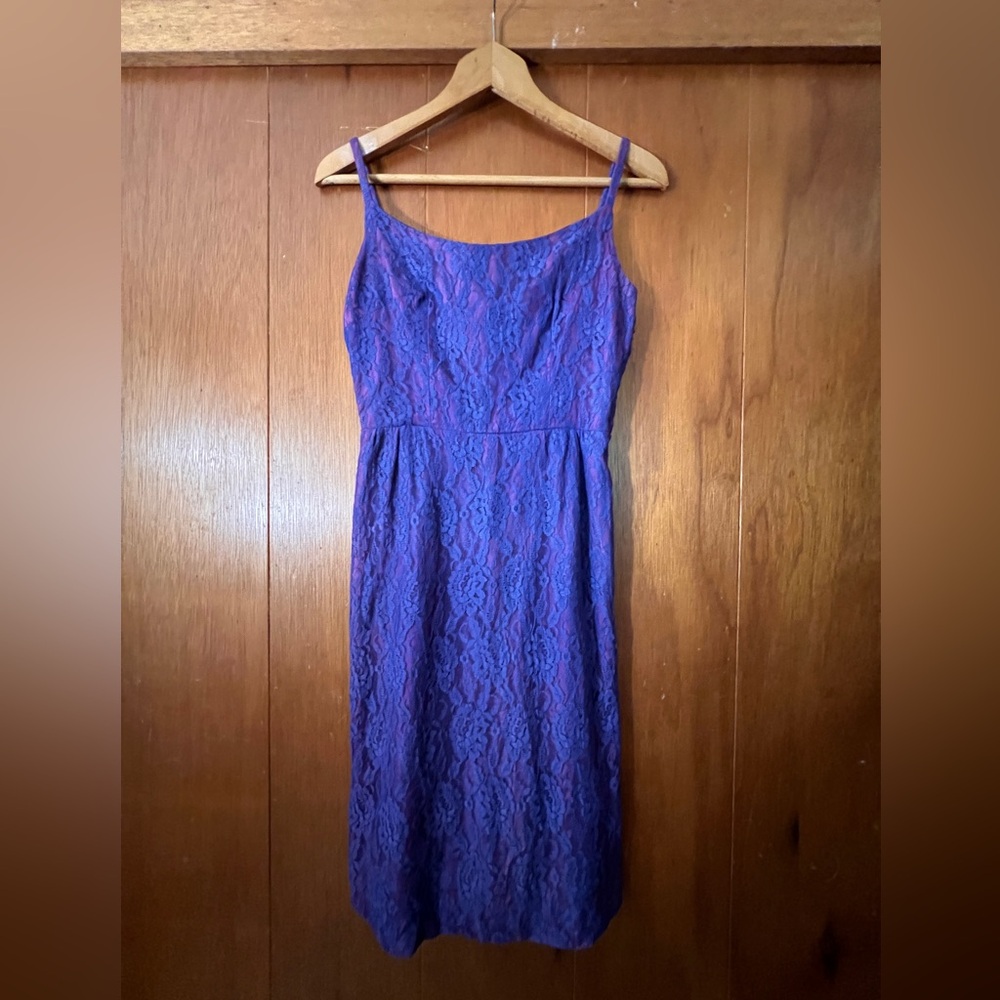 vintage purple lace ballet dress XS/S